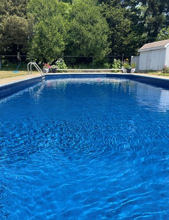 Orleans Cape Cod vacation rental - Large heated swimming pool that gets sunlight all day