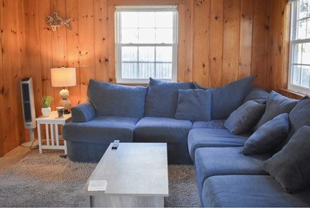 Dennis Port Cape Cod vacation rental - View of den from screened-in porch