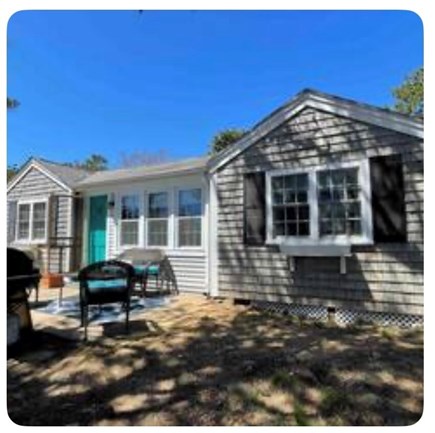 Truro Cape Cod vacation rental - Patio and large grill get sun or shade depending on time of day