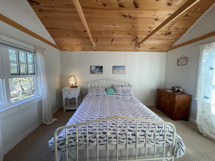 Truro Cape Cod vacation rental - Primary bedroom. Second dresser, closet and desk not pictured.