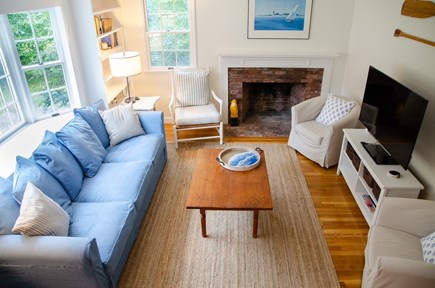 Falmouth Cape Cod vacation rental - Bright & cozy living room with Smart TV