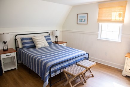 Falmouth Cape Cod vacation rental - Large upstairs bedroom with 1 queen & 2 twin beds