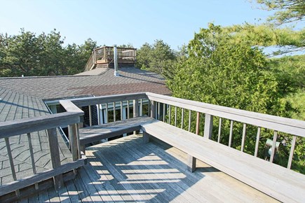 Truro Cape Cod vacation rental - Deck, great for stargazing!