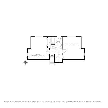 Falmouth Cape Cod vacation rental - Floor Plan - 2nd floor
