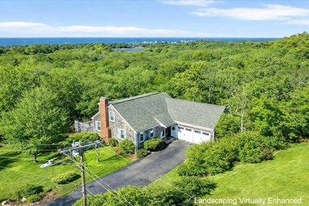 Falmouth Cape Cod vacation rental - Aerial view of home