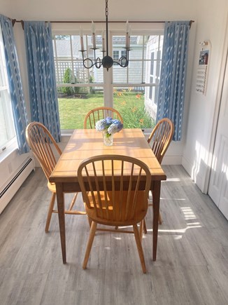 Harwich Port Cape Cod vacation rental - Kitchen Eating Area