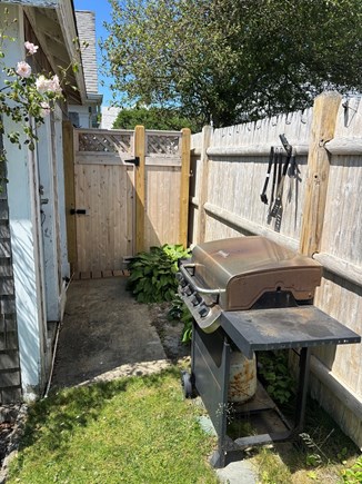 Harwich Port Cape Cod vacation rental - Grill and Shower<br/>