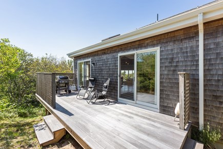 Truro Cape Cod vacation rental - Have a BBQ on the new back deck