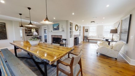 Dennis Cape Cod vacation rental - Open Living/Dining (Huge table!)