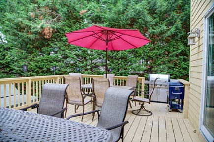 Centerville Cape Cod vacation rental - Back Deck with plenty of seating
