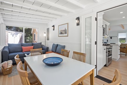 Eastham Cape Cod vacation rental - The dining area has an extendable table