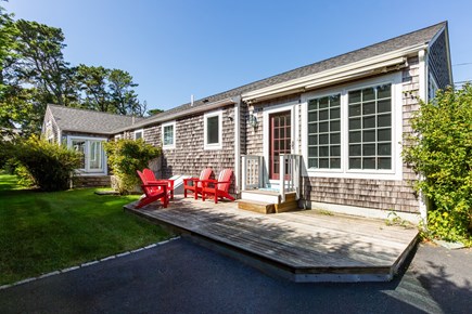 Dennis Cape Cod vacation rental - Back Deck (picnic table and grill not pictured)