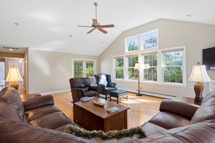 Dennis Cape Cod vacation rental - Bright living room with smart TV