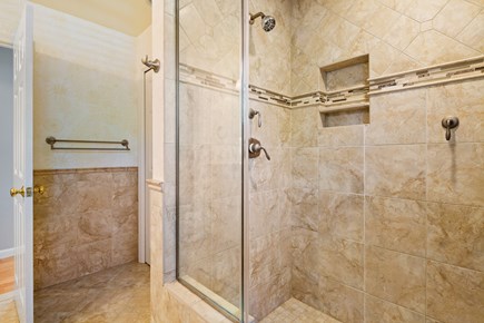 Dennis Cape Cod vacation rental - Master bath shower