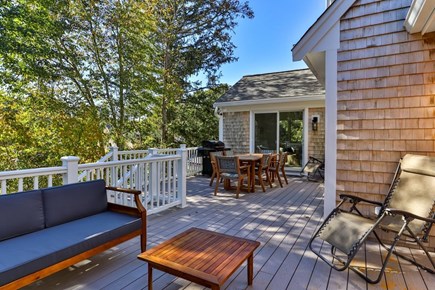 Harwich Port Cape Cod vacation rental - Patio / dining table / grill