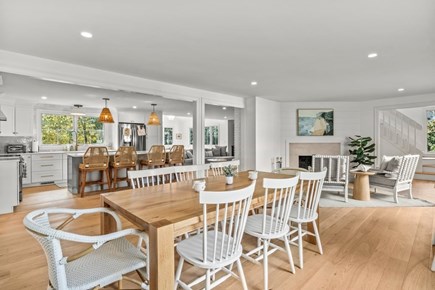Harwich Port Cape Cod vacation rental - Dining and sitting areas