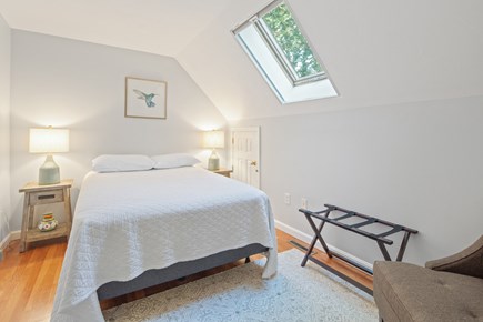 Brewster Cape Cod vacation rental - Adorable room with a double bed and a sky light