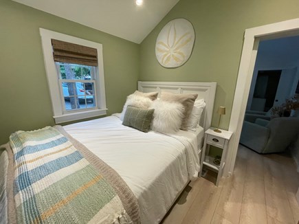 Dennisport Cape Cod vacation rental - Queen Bedroom- Vaulted ceiling for spacious feel