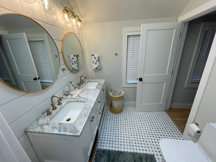 Yarmouth Port Cape Cod vacation rental - Master bathroom attached to Master Bedroom. Heated Floors.