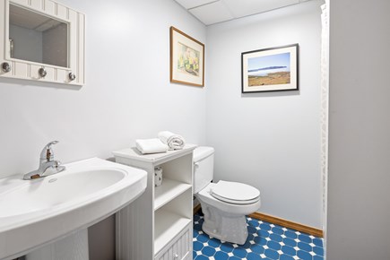 Eastham Cape Cod vacation rental - Third bathroom with small stand up shower