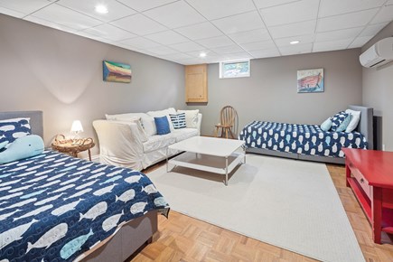 Eastham Cape Cod vacation rental - Basement room makes a great space for the kids