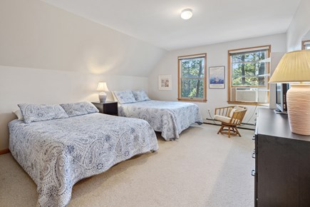Wellfleet Cape Cod vacation rental - Third bedroom with a queen bed and a full bed