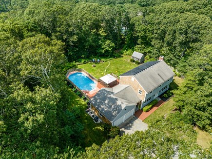 Marstons Mills Cape Cod vacation rental - Over view of property.