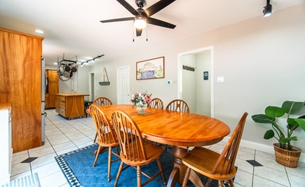 Marstons Mills Cape Cod vacation rental - Dinning room with seating up to 10 <br/>extra leaf and chairs