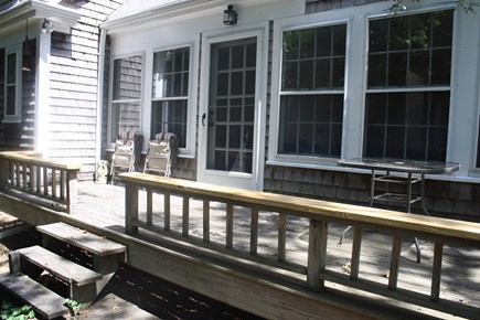 Dennis Cape Cod vacation rental - Deck off the kitche