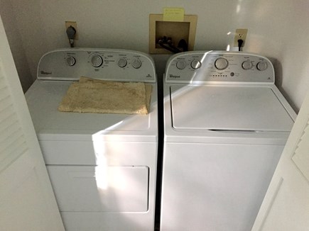 Dennis Cape Cod vacation rental - washer and dryer