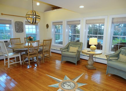Falmouth Cape Cod vacation rental - Large dining room with sitting area