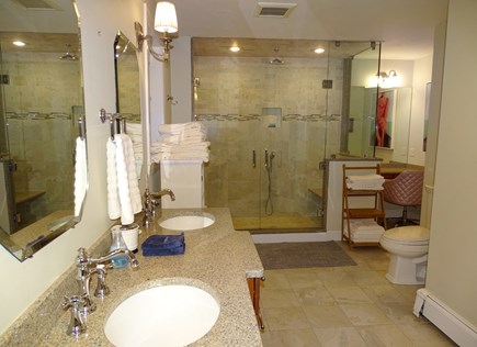Falmouth Cape Cod vacation rental - Large master bath with spacious walk in shower