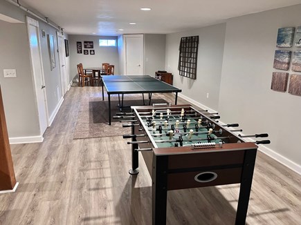 Chatham Cape Cod vacation rental - Basement Movie/Game Area