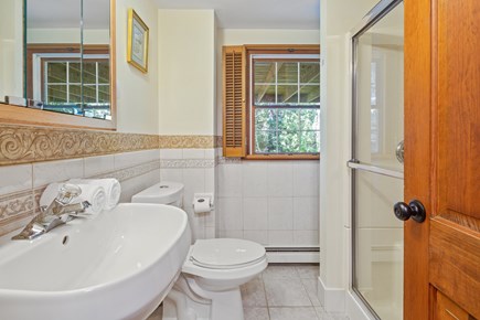 Eastham Cape Cod vacation rental - Full bathroom with stand up shower