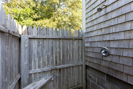 Eastham Cape Cod vacation rental - Rinse off after a hot day at the beach in the outdoor shower