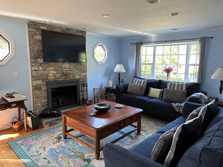 South Yarmouth Cape Cod vacation rental - Living Room with Big screen TV