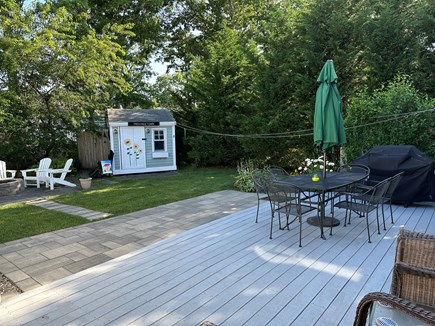 South Yarmouth Cape Cod vacation rental - Firepit and Patio