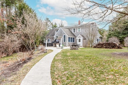 Sandwich Cape Cod vacation rental - Looking back toward the house
