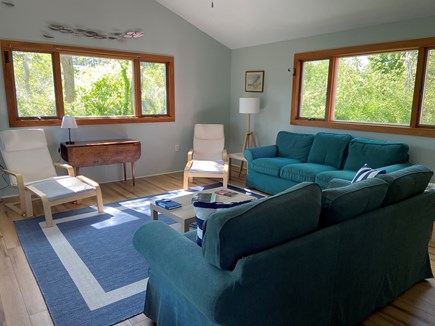 Wellfleet Cape Cod vacation rental - New Living Room setup for summer 2024