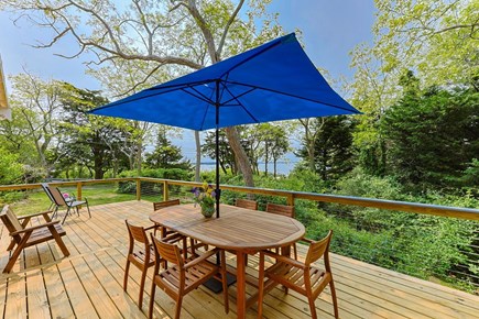 Wellfleet Cape Cod vacation rental - Sit back and relax on the brand new deck with outdoor dining
