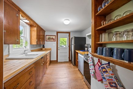Wellfleet Cape Cod vacation rental - Entering the well equipped kitchen
