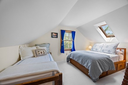 Wellfleet Cape Cod vacation rental - One half of the upstairs bedroom offers a full bed and a twin bed