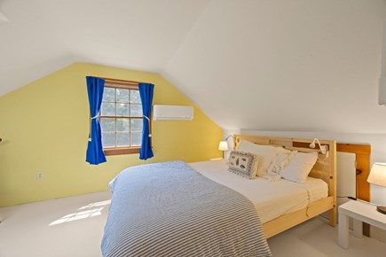 Wellfleet Cape Cod vacation rental - The other half offers a queen bed in a sunny yellow room
