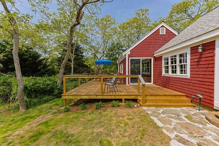 Wellfleet Cape Cod vacation rental - Relax on the deck with a good book and a drink in hand