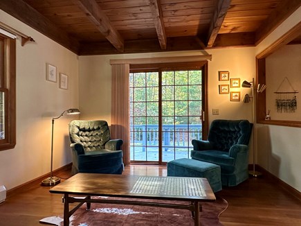 Marstons Mills Cape Cod vacation rental - Sink into the cozy sofa, read and relax in the family room