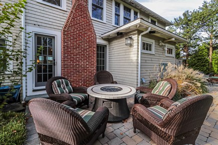 Falmouth Cape Cod vacation rental - Relax around the firepit.