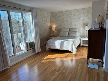 S Harwich Skinequit Pond area  Cape Cod vacation rental - Upstairs master bedroom with queen bed and 2 twin beds