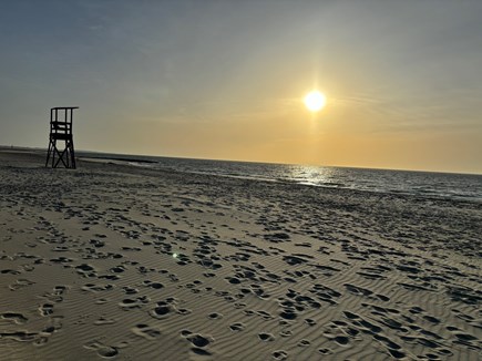 S Harwich Skinequit Pond area  Cape Cod vacation rental - Watch the beautiful sunset on Nantucket Sound.
