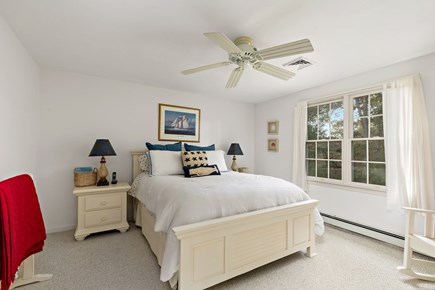 Orleans Cape Cod vacation rental - Second bedroom on the upper level w/ a queen bed and ceiling fan