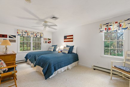 Orleans Cape Cod vacation rental - Third bedroom on the upper level has two twin beds & trundle bed